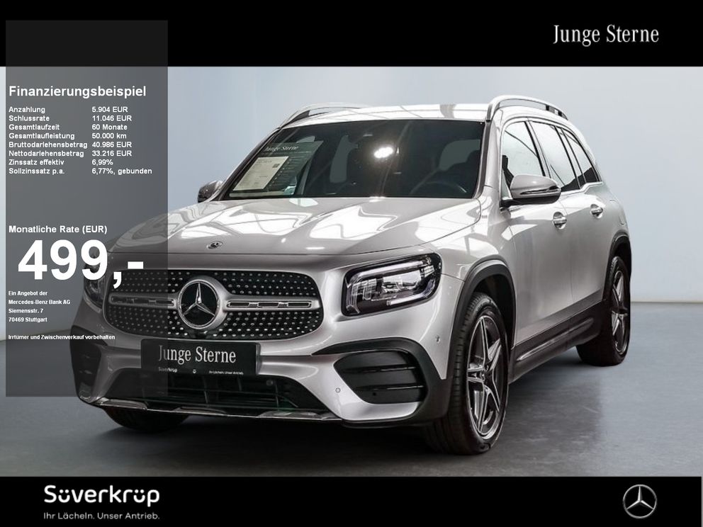 MERCEDES-BENZ GLB 200 4M | AMG/KAMERA/KEYLESS/TEMPOMAT/LED/EASY PACK