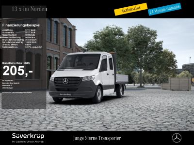 MERCEDES-BENZ Sprinter 317 PRITSCHE DOKA STANDARD STANDH AHK 3,5T