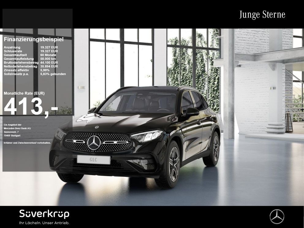 MERCEDES-BENZ GLC 220 d 4M | AMG BURM NIGHT MEMO 360 AHK DISTR