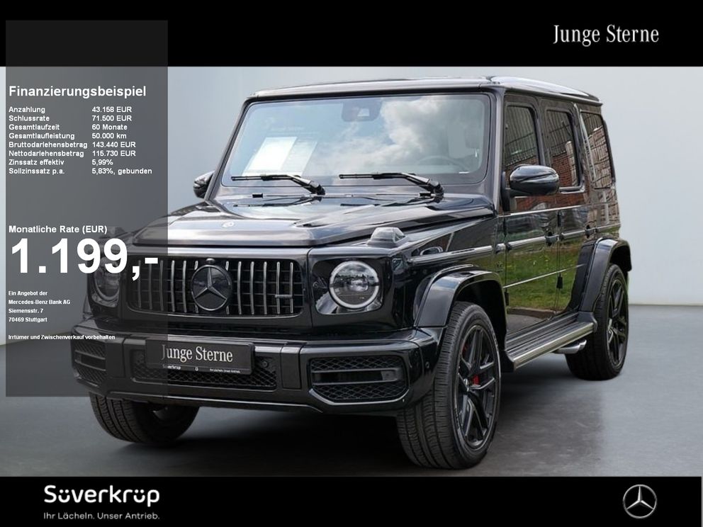 MERCEDES-BENZ G 63 AMG BURM NIGHT 360 WIDE SPUR DISTR STANDH