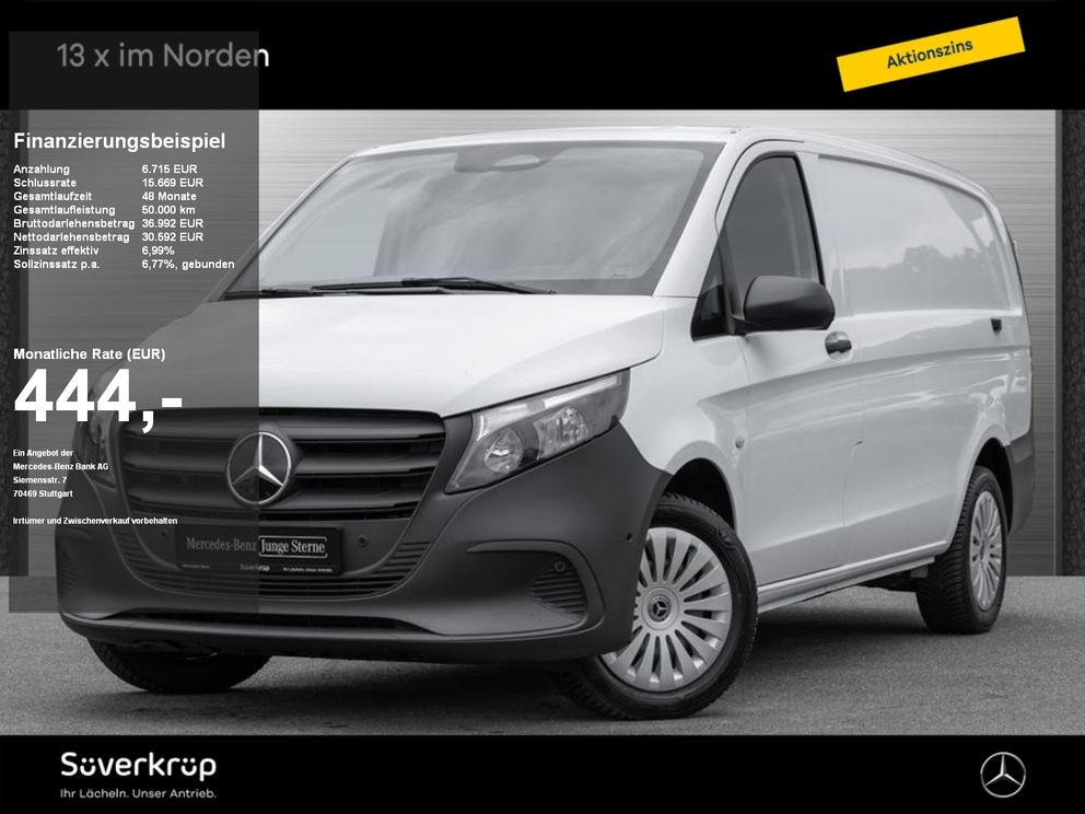 MERCEDES-BENZ Vito 116 Kasten Lang MOPF2 KLIMA/NAVI/KAMERA/3 SITZE/TWA/SPUR