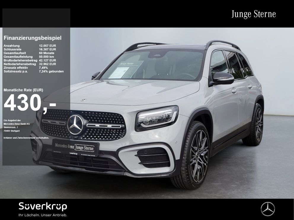 MERCEDES-BENZ GLB 200 d | AMG NIGHT AHK DISTR KAMERA PANO SPUR