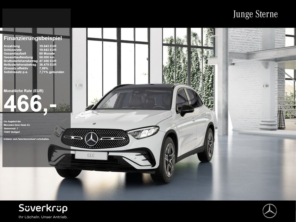 MERCEDES-BENZ GLC 220 d 4M | AMG BURM NIGHT MEMO 360 AHK DISTR
