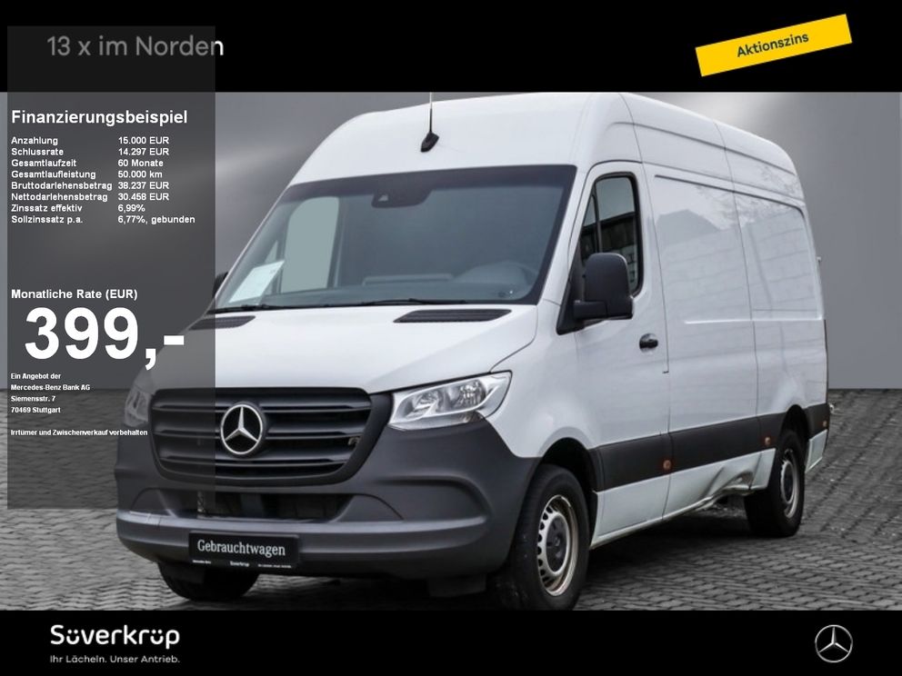 MERCEDES-BENZ Sprinter 317 CDI Kasten L2H2 Klima AHK 3,5 Navi