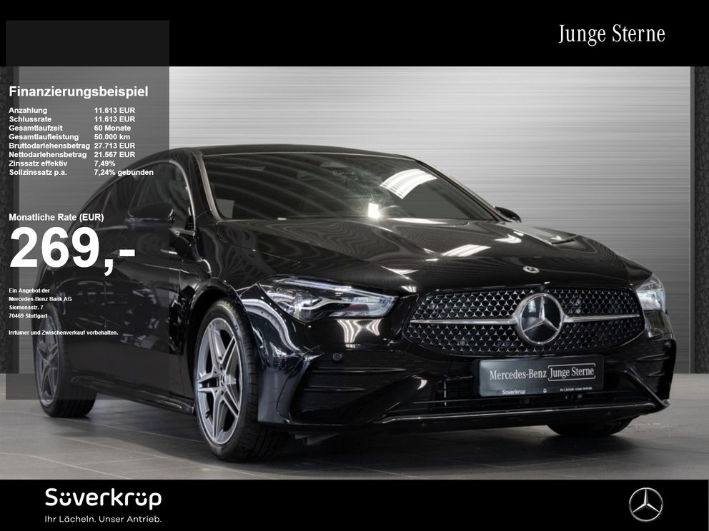 MERCEDES-BENZ CLA 180 SB , AMG 360 KAMERA PANO SPUR PDC SHD