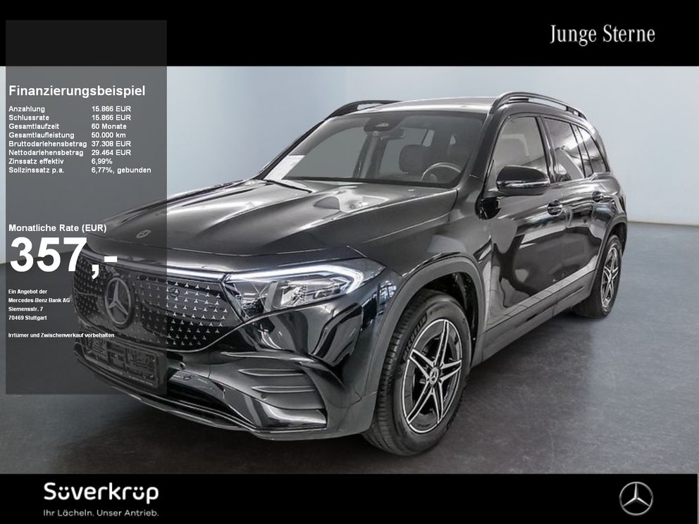 MERCEDES-BENZ EQB 300 4M , AMG NIGHT SPUR PANO STANDH KAMERA