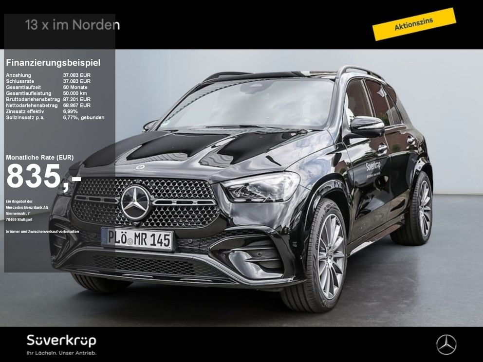 MERCEDES-BENZ GLE 450 d 4M BURM AMG NIGHT SPUR DISTR AIRMATIC