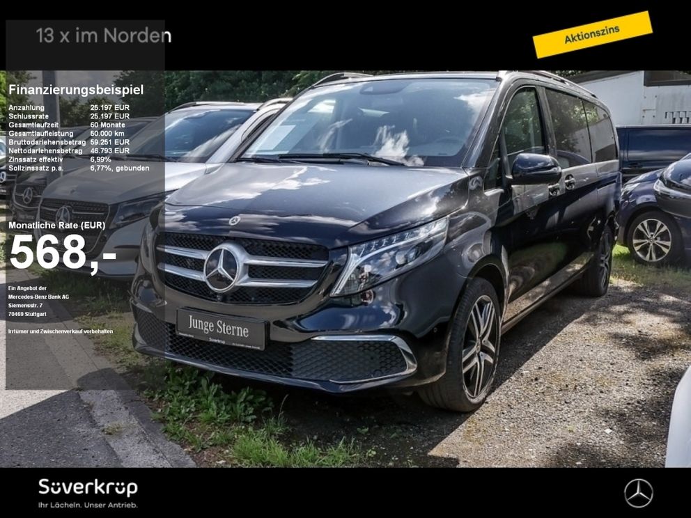 MERCEDES-BENZ V 300 E Avantgarde Allrad StandHzg Burm Distro AHK