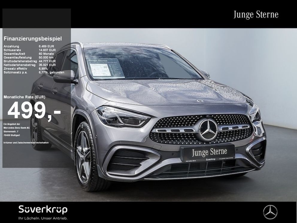 MERCEDES-BENZ GLA 200 d // AMG Navi LED Distr Spur PDC AHK