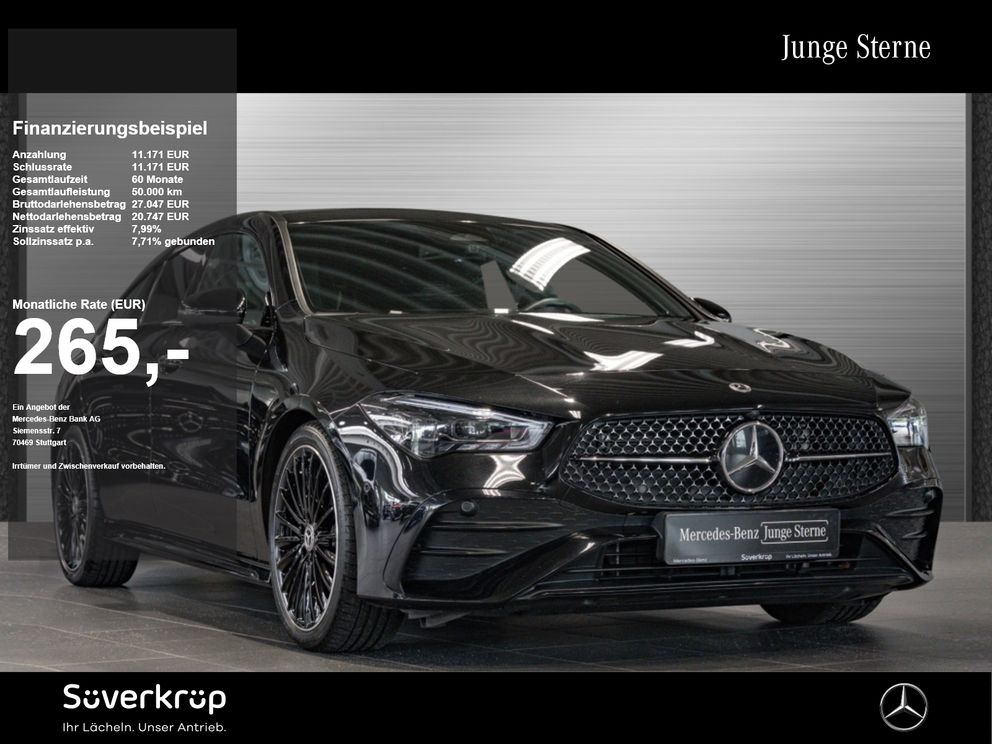 MERCEDES-BENZ CLA 180 SB , AMG BURM NIGHT PREMIUM MULTI KAMERA