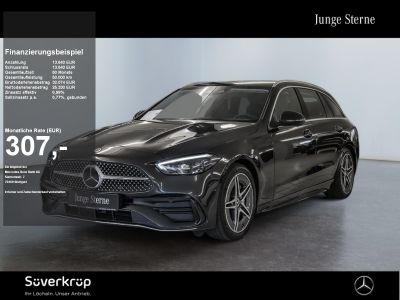 MERCEDES-BENZ C 220 d T // AMG DISTR SPUR AHK KAMERA PDC SHZ