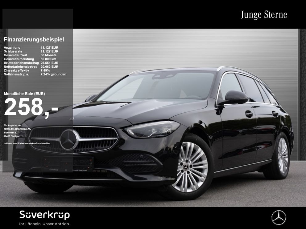 MERCEDES-BENZ C 220 d T 4M // AVANTGARDE AHK DISTR KAMERA SPUR