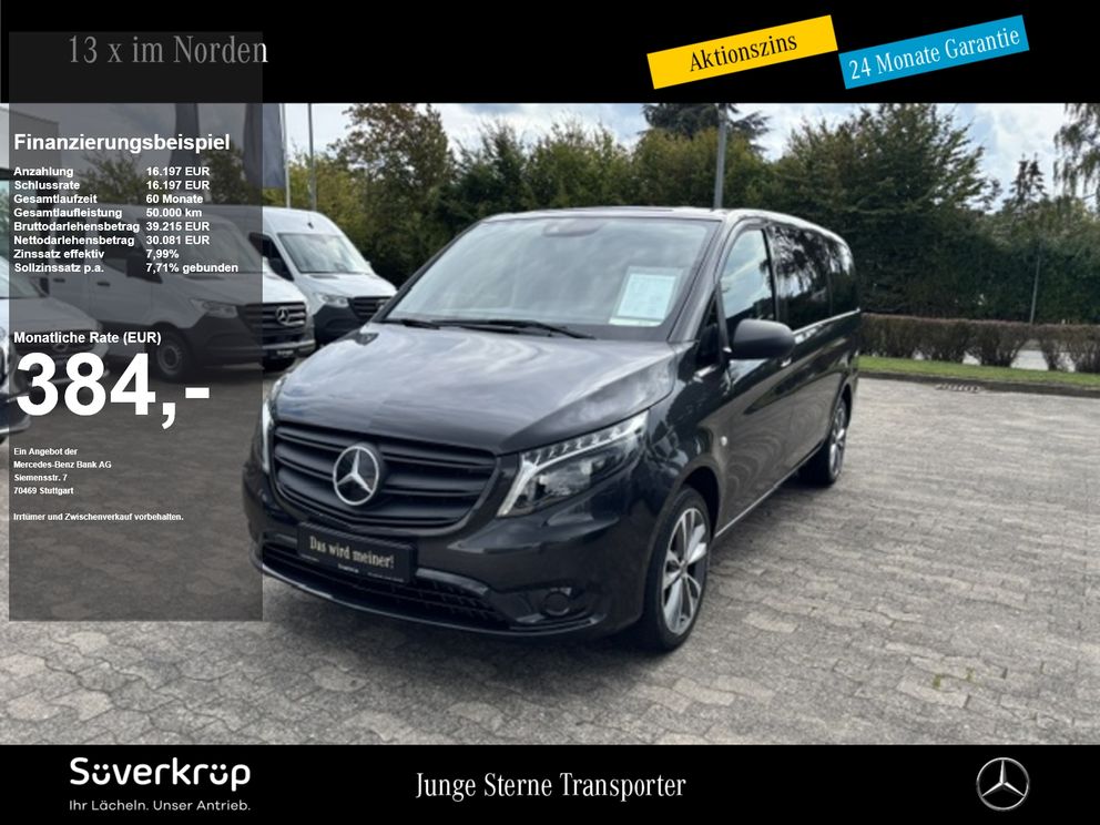 MERCEDES-BENZ Vito 119 TOURER PRO KAMERA SITZHEIZUNG LED AHK2,5T