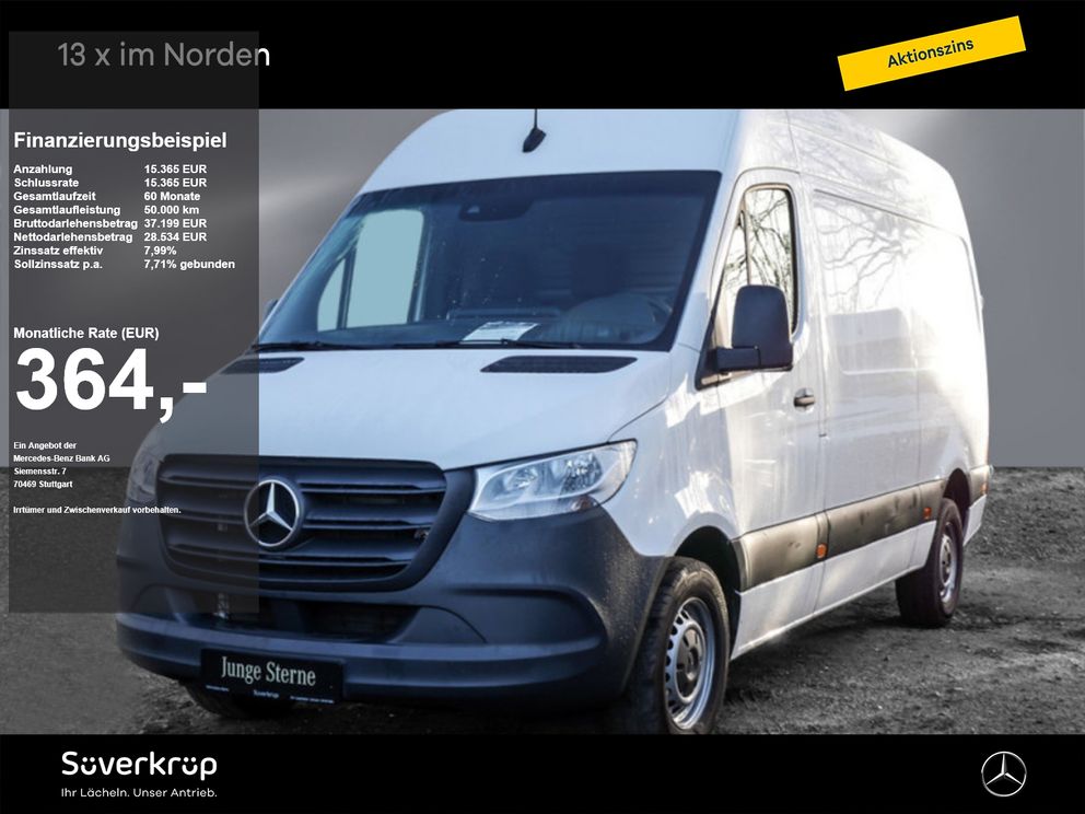MERCEDES-BENZ Sprinter 317 KASTEN L2H2 KLIMA AHK 3,5T AHK SPUR