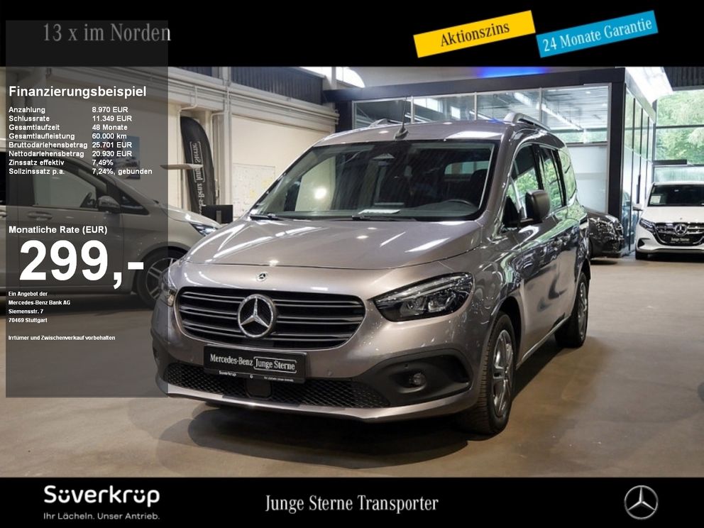 MERCEDES-BENZ Citan 113 Tourer PRO PROGRESSIVE KAMERA KLIMAAUTOMATIK AHK