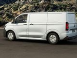VW NFZ e-Transporter Kastenwagen mit L-Trennwand Motor: BEV 160 kW 64 kWh Getriebe: 1-Gang-Automatikgetriebe Radstand: 3100 mm