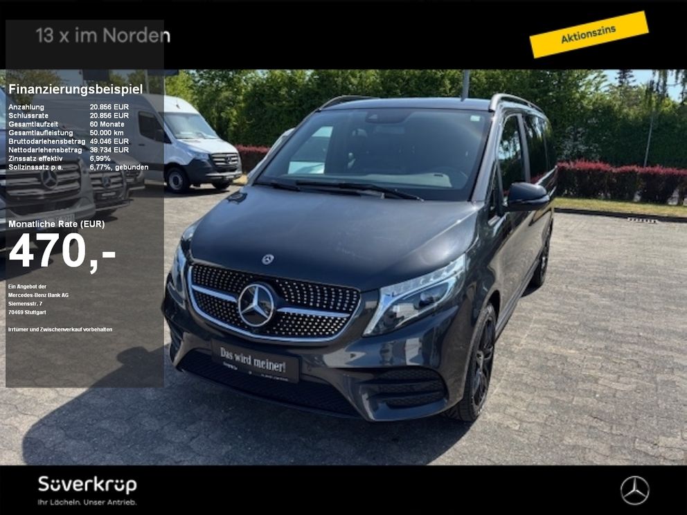 MERCEDES-BENZ V 250 4MATIC AVANTGARDE EDITION Lang AMG/AHK/BURMESTER/PANO/DISTRO