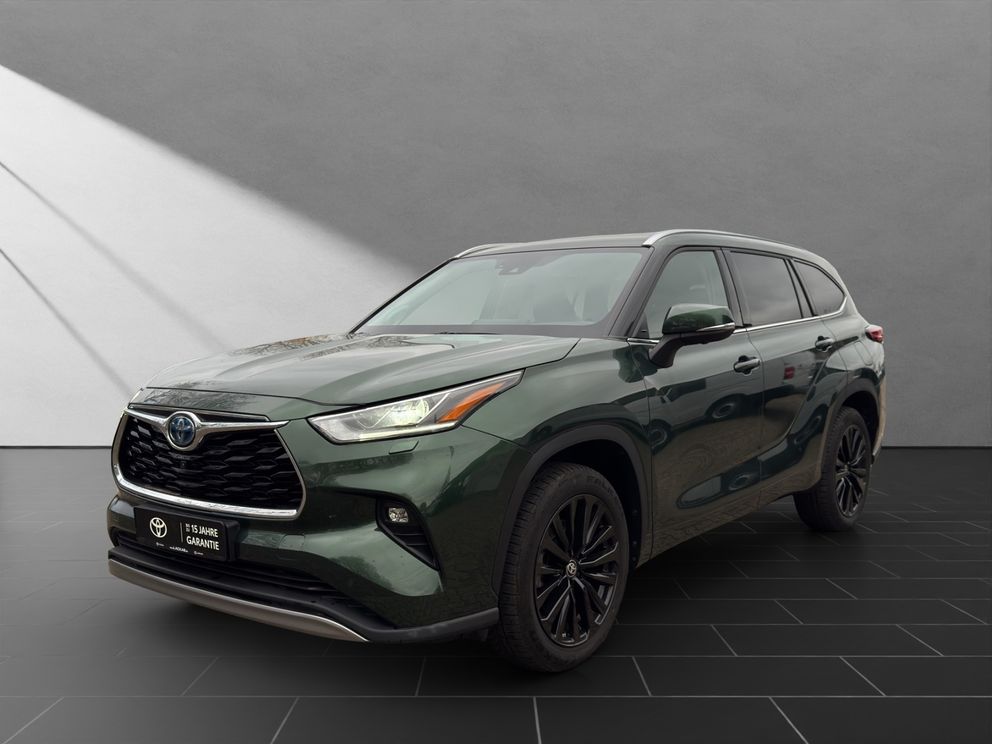 TOYOTA Highlander Hybrid Luxury 7 SITZER+LEDER+HuD+JBL