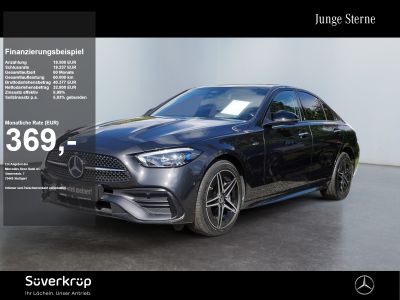 MERCEDES-BENZ C 300 de , AMG BURM NIGHT MEMO 360 AHK DISTR PDC