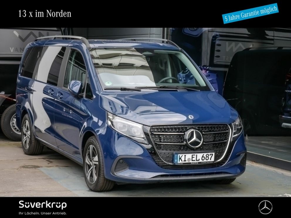 MERCEDES-BENZ V 220 lang WIDE DISTRO STANDH KAMERA SPUR 7 SITZE
