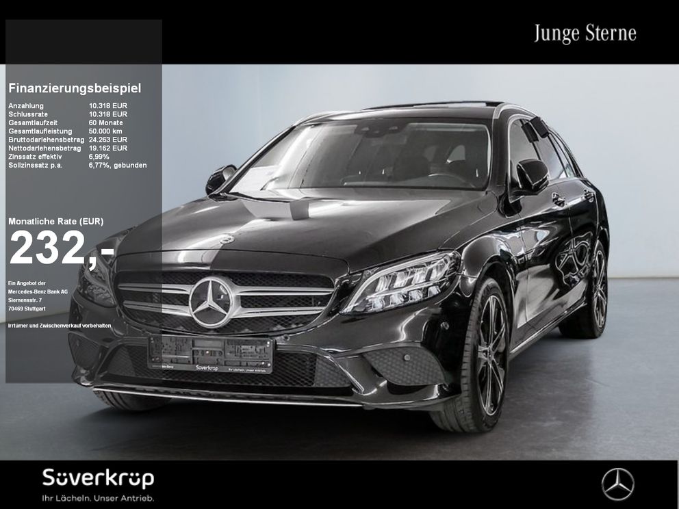 MERCEDES-BENZ C 300 e T // BURM AVANTGARDE SPUR DISTR COMAND
