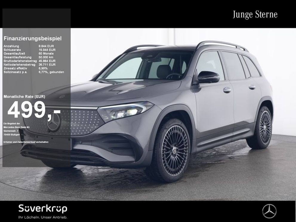 MERCEDES-BENZ EQB 300 4M , BURM AMG PREMIUM NIGHT SPUR PANO