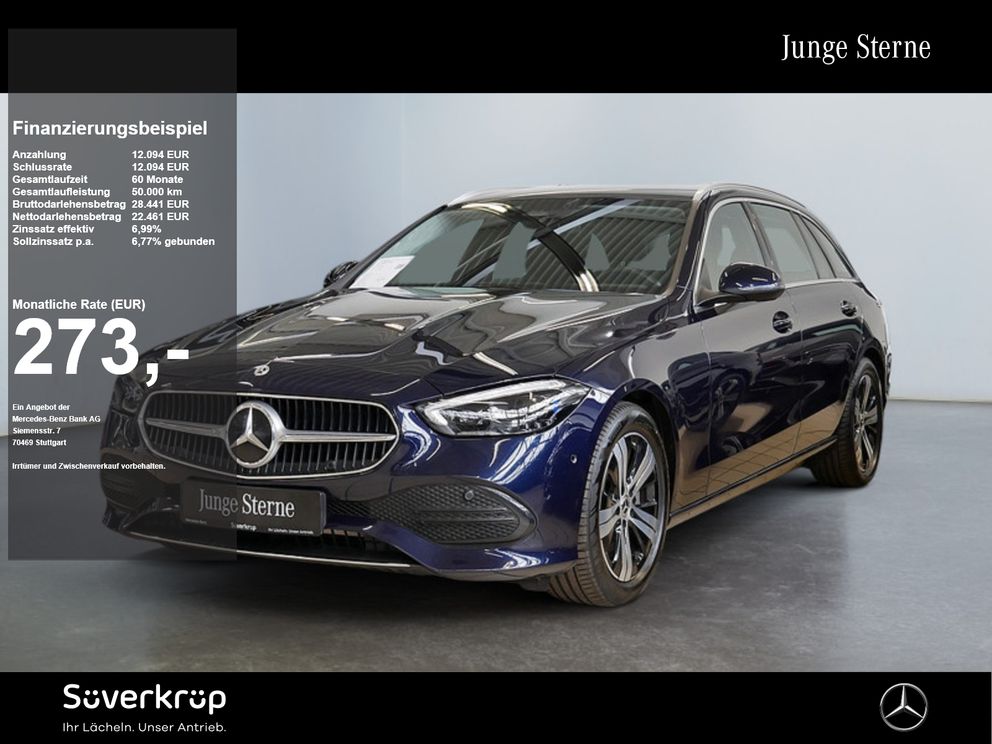 MERCEDES-BENZ C 300 T d AVANTGARDE KAMERA SPUR PDC SHZ