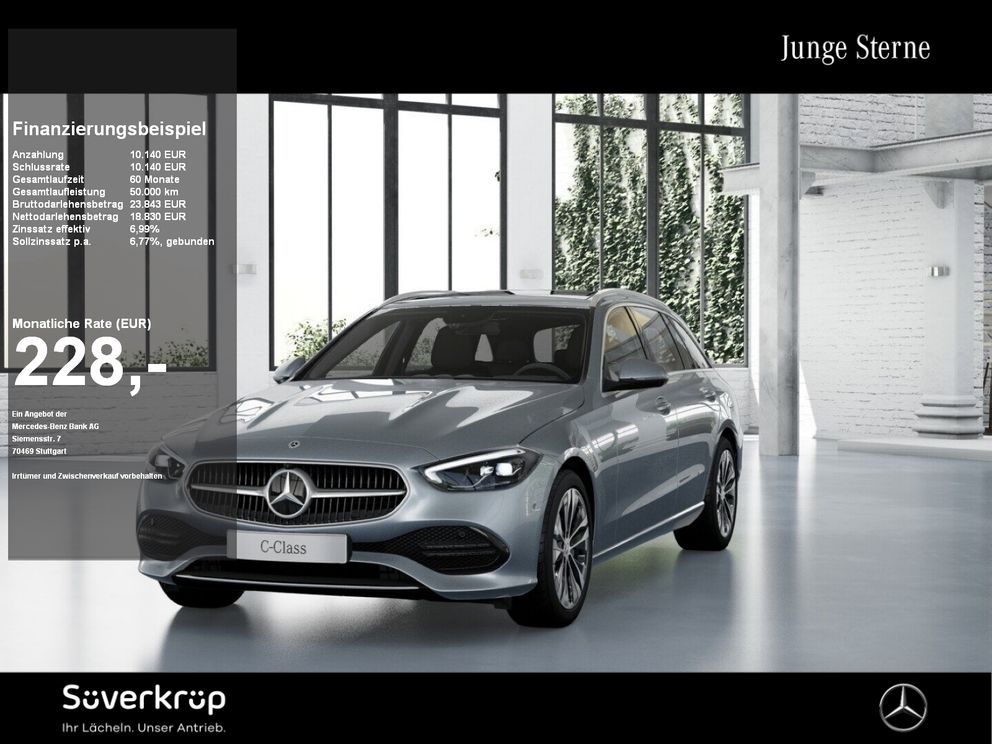 MERCEDES-BENZ C 300 e T //  AVANTGARDE 360 AHK KAMERA PANO PDC