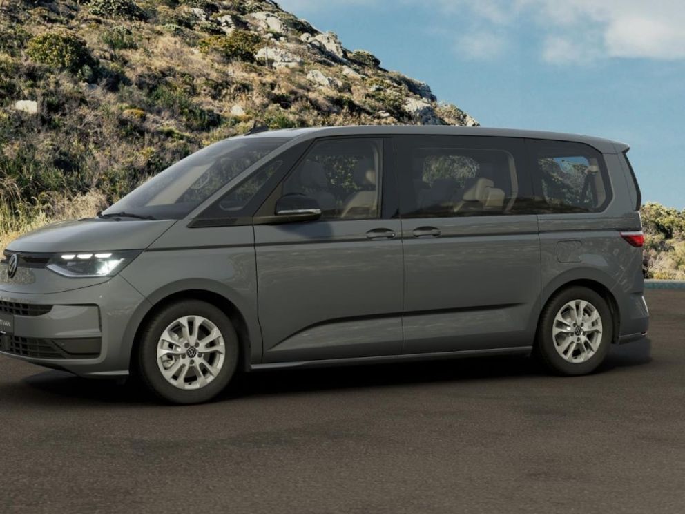 VW Multivan 1,5 l eHybrid OPF 4MOTION 130 kW 100 kW 19,7 kWh Getriebe: 6-Gang-Doppelkupplungsgetriebe Radstand: 3124 mm KÜ k
