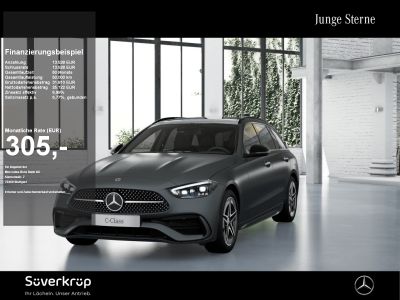 MERCEDES-BENZ C 300 e T AMG NIGHT AHK DISTR KAMERA PANO SPUR