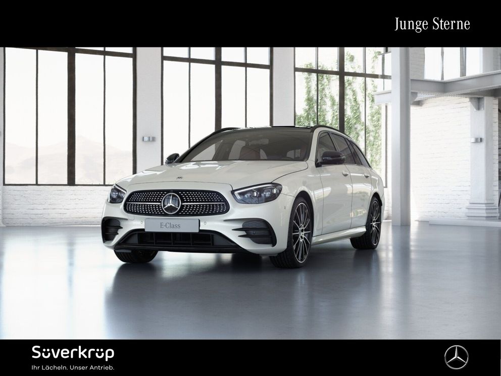 MERCEDES-BENZ E 400 T d 4M AMG Night Navi LED Burm Distr  HUD