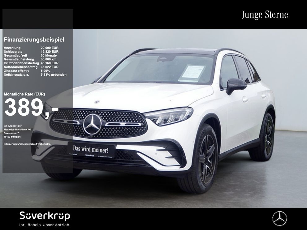 MERCEDES-BENZ GLC 220 d 4M | AMG BURM NIGHT MEMO 360 AHK DISTR
