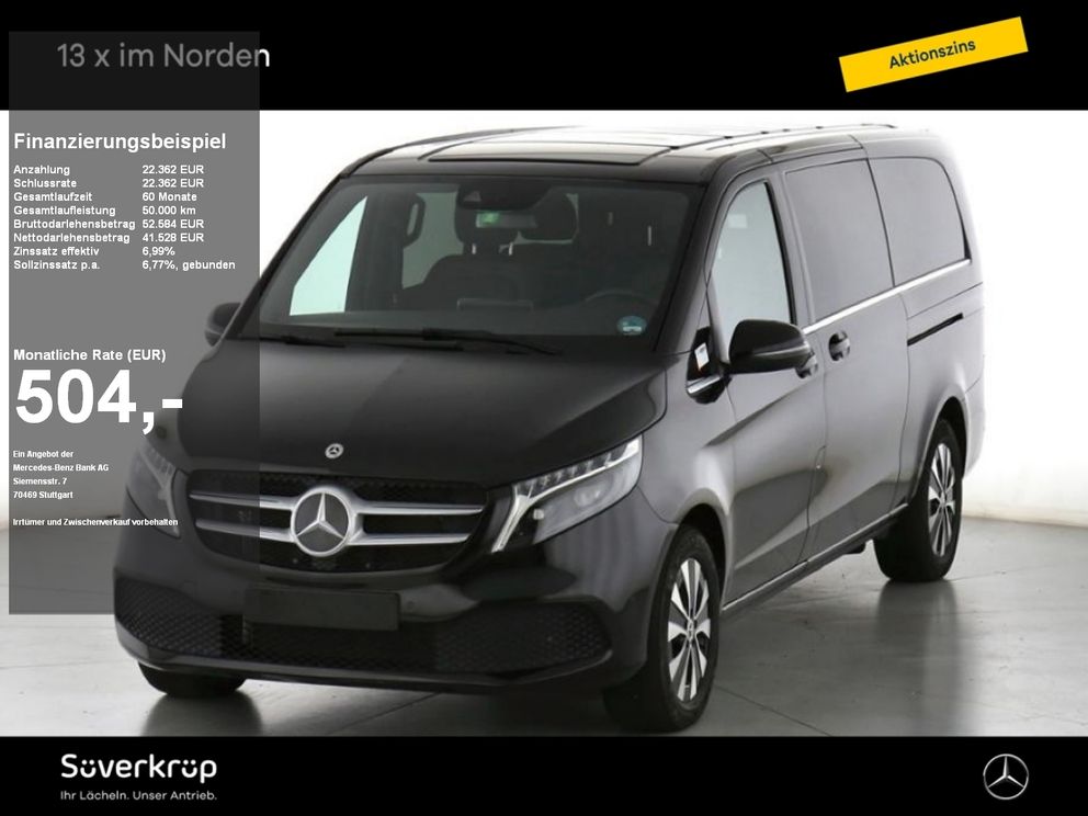 MERCEDES-BENZ V 300 AVANTGARDE EXTRAL ALLRAD NAVI STANDH 8SITZER
