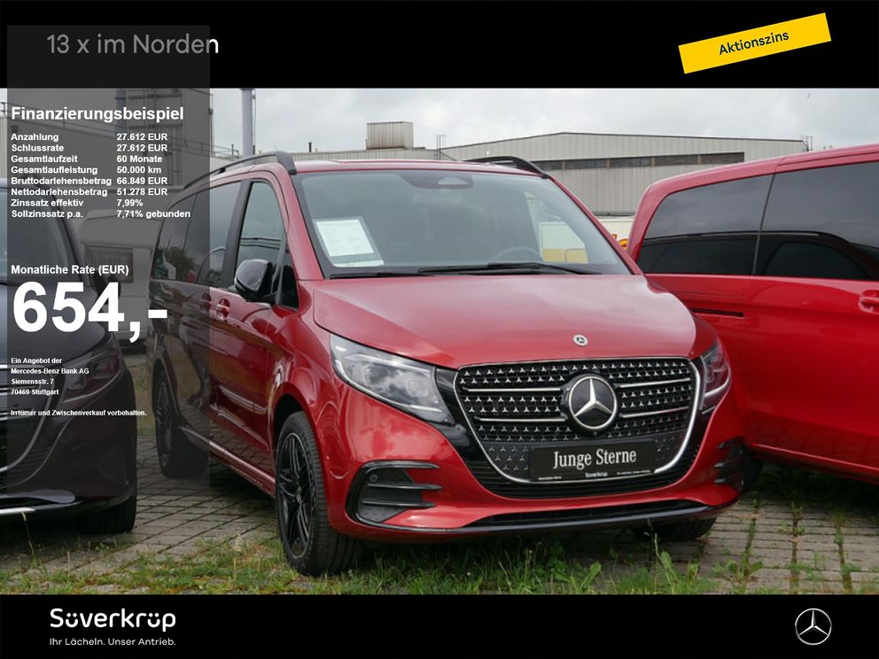 MERCEDES-BENZ V 300 ALLRAD AMG AIRMATIC MOPF STANDHZG 8SITZE
