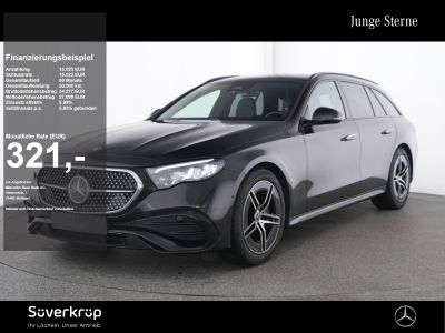 MERCEDES-BENZ E 220 T d ,  AMG NIGHT AHK DISTR KAMERA PANO PDC