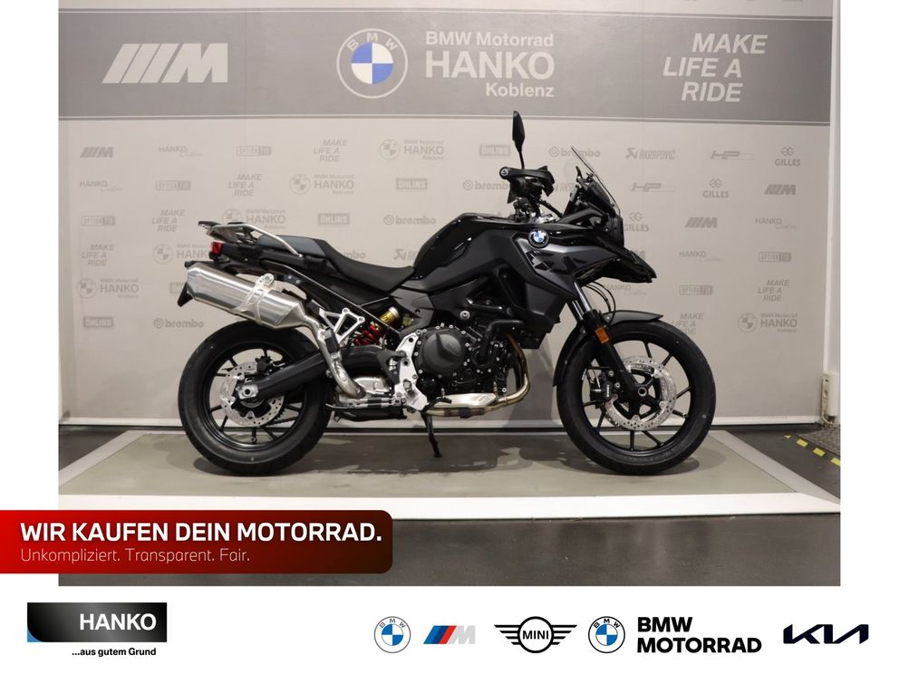 BMW F 800 GS DEAL-BOXENSTOP Triple Black 3 Pakete SOS