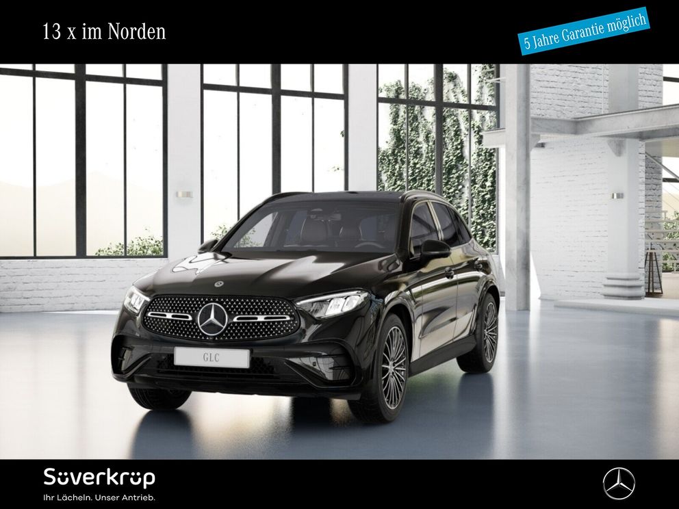MERCEDES-BENZ GLC 200 d 4M AMG NIGHT SPUR PANO AHK DISTR 360
