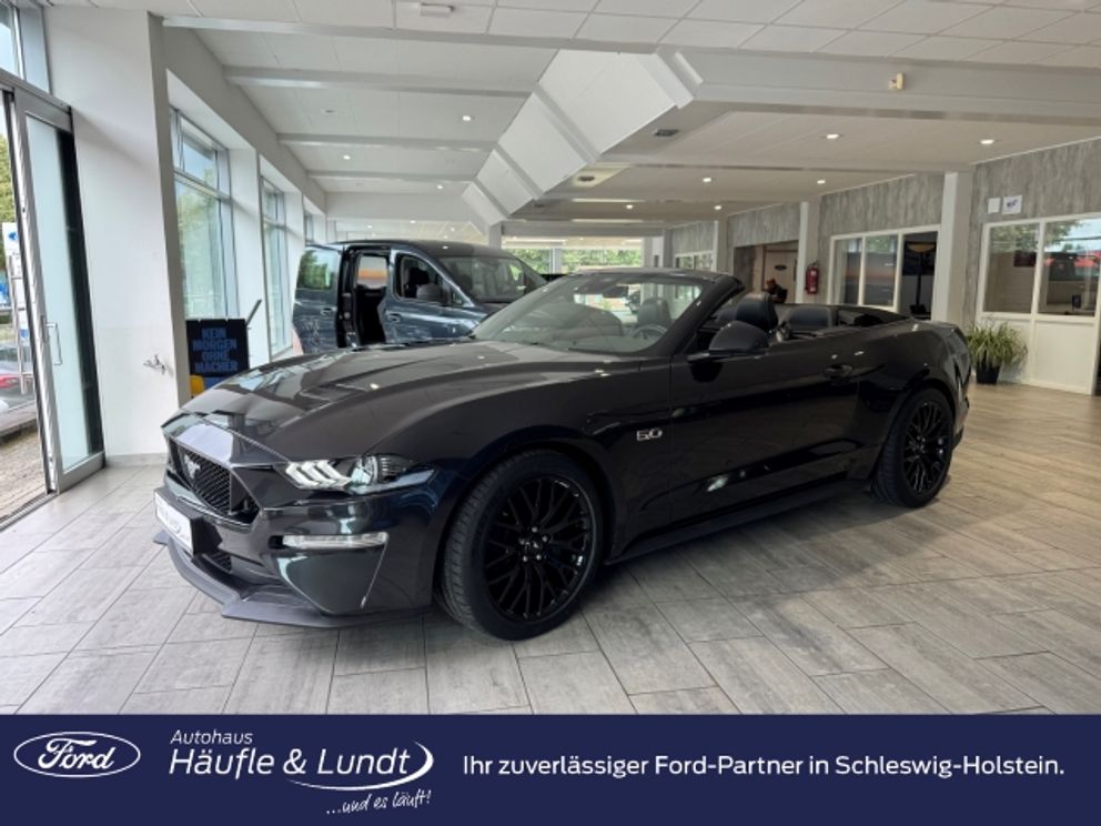 FORD Mustang GT Convertible 5.0 Ti-VCT V8 EU6d-T Faltdach Navi Leder Soundsystem B & O Klimasitze