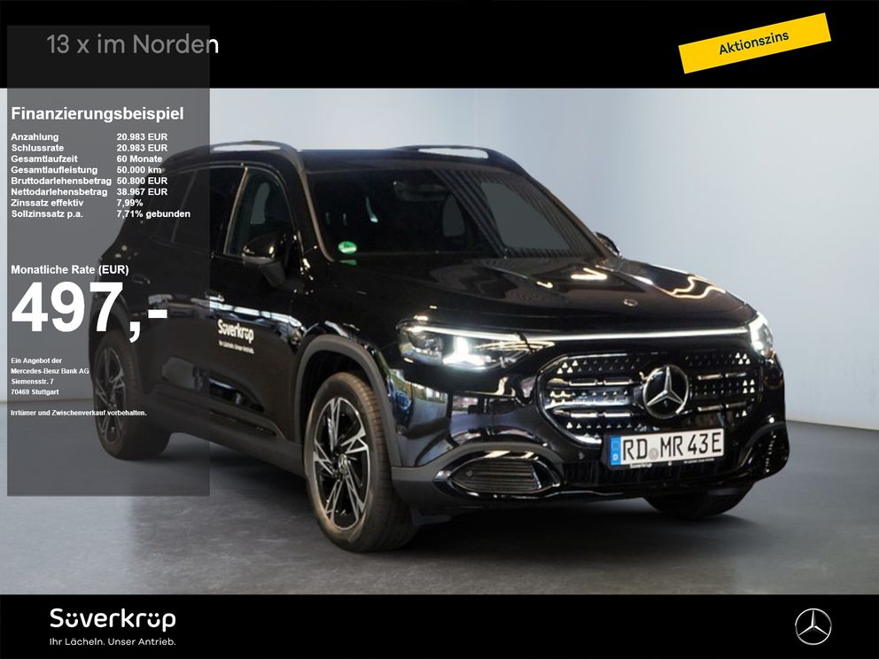 MERCEDES-BENZ GLB 250+ mit EQ Technologie NIGHT PREMIUM MEMO