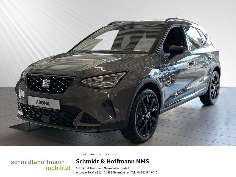 SEAT Arona FR Black Edition 1.0TSI DSG Kamera Totwinkel Sitzheiz