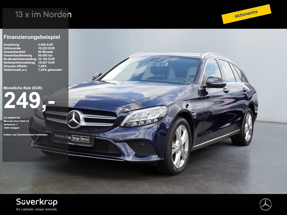 MERCEDES-BENZ C 220 T d  AVANTGARDE COMAND AHK KAMERA PANO PDC