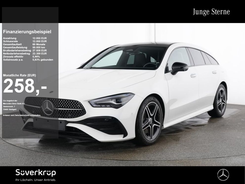 MERCEDES-BENZ CLA 200 SB , AMG NIGHT 360 DISTR KAMERA PANO PDC