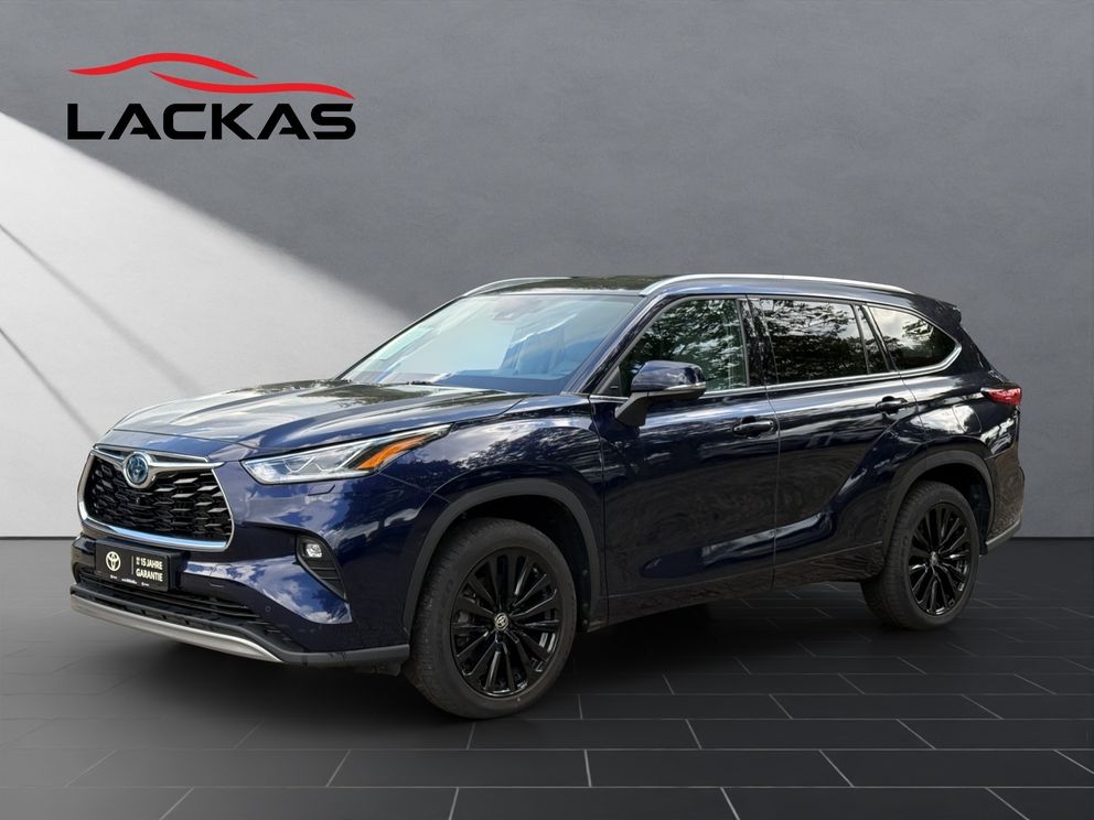 TOYOTA Highlander Hybrid Luxury 7 SITZER+LEDER+AHK+JBL