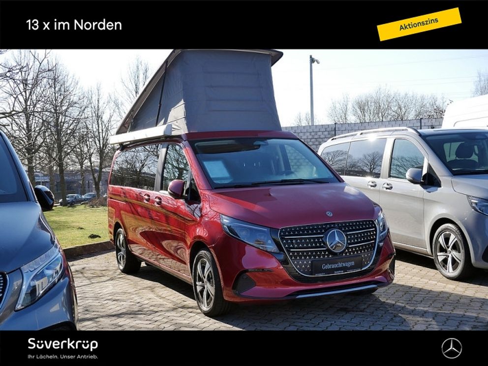 MERCEDES-BENZ V 220 MARCO POLO WINTER MOPF MARKISE AHK 360 AHK