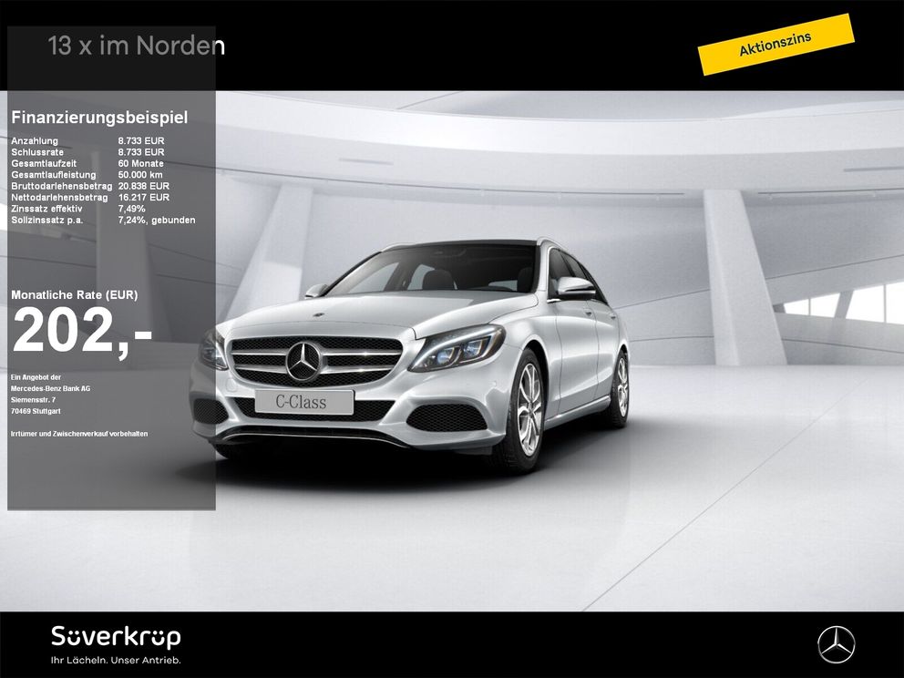 MERCEDES-BENZ C 220 T d AVANTGARDE COMAND MULTI KAMERA PANO