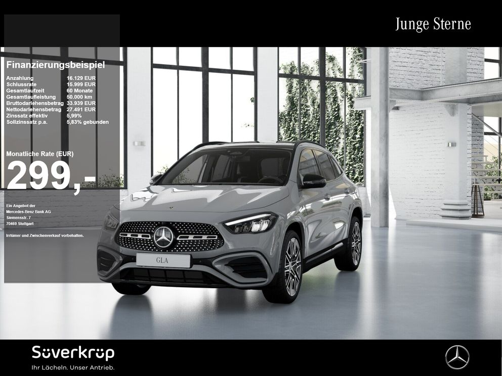MERCEDES-BENZ GLA 200 d | AMG NIGHT AHK DISTR KAMERA PANO SPUR