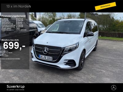 MERCEDES-BENZ V 220 lang AMG/NIGHT/PANO/SPUR/TWA/DISTRO/7 SITZE