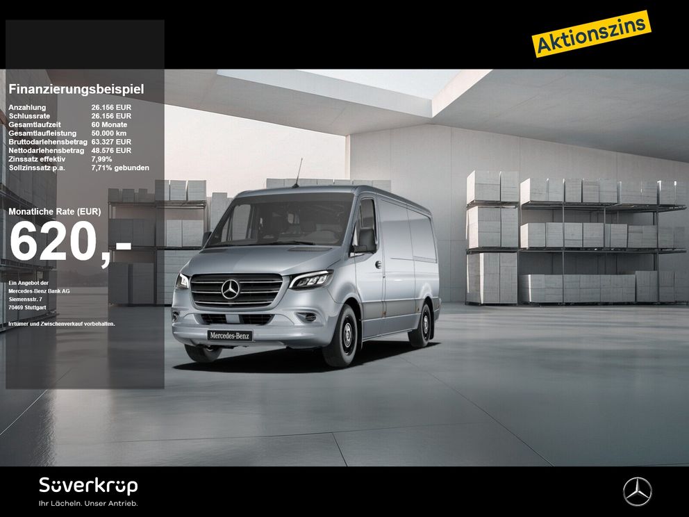 MERCEDES-BENZ Sprinter 319 KASTEN SELECT L2H2 LED STANDHZG DISTRONIC