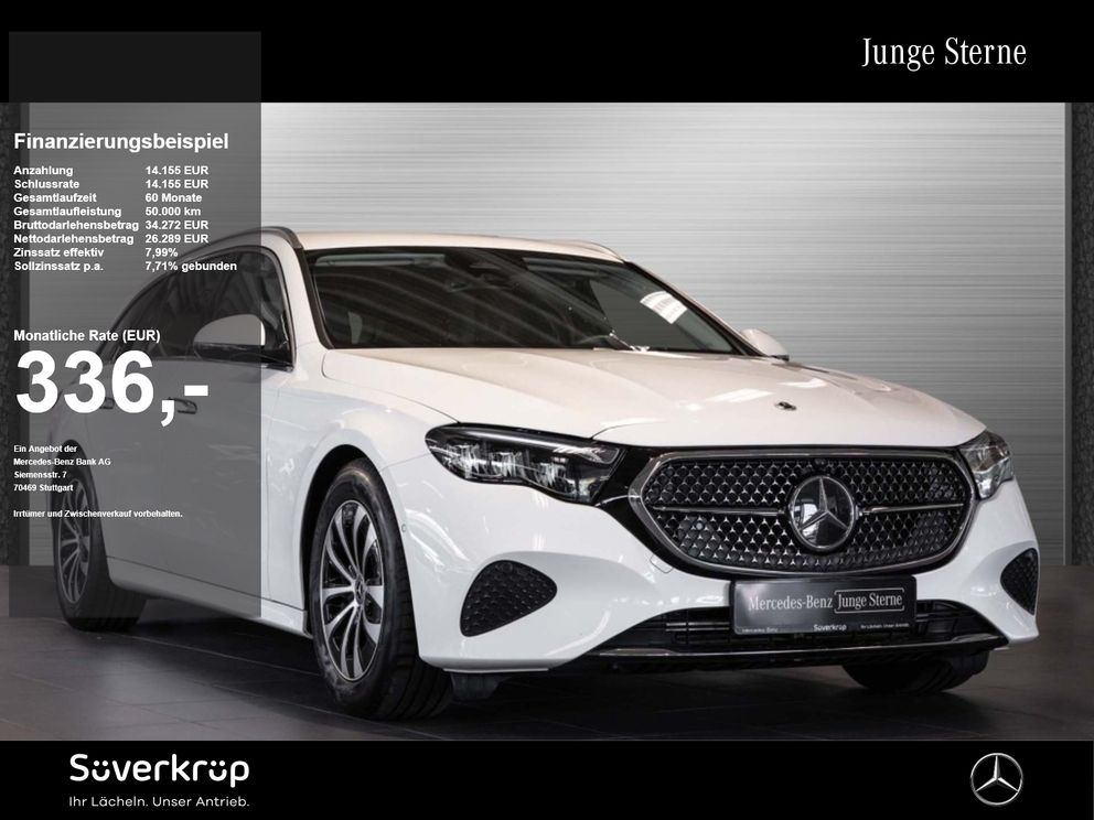 MERCEDES-BENZ E 220 T d , AVANTGARDE BURM AHK DISTR KAMERA PDC