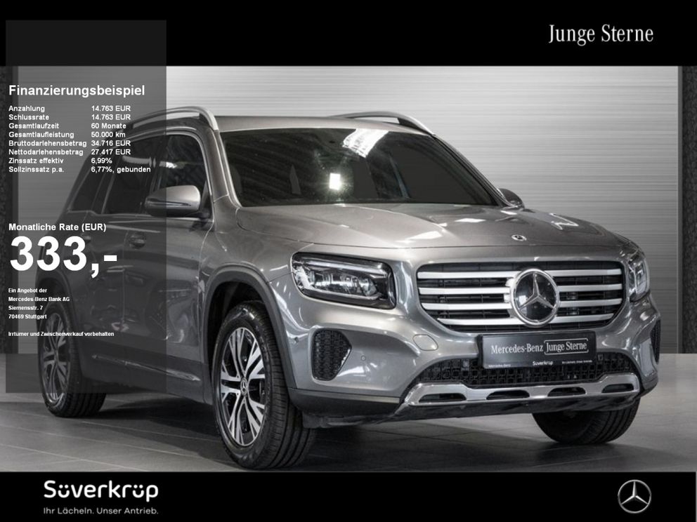 MERCEDES-BENZ GLB 200 // PROGRESSIVE SPUR AHK KAMERA STANDH